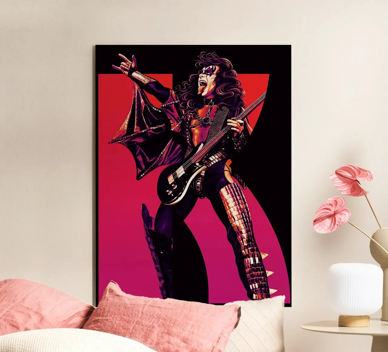 kiss band alu-dibond by vanhesling