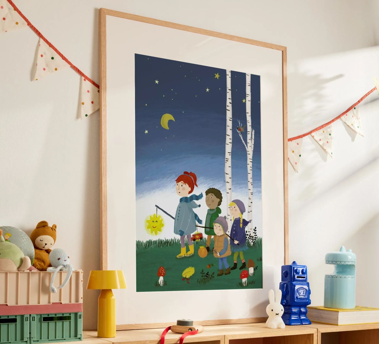Laternenspaziergang poster de Anika Merten