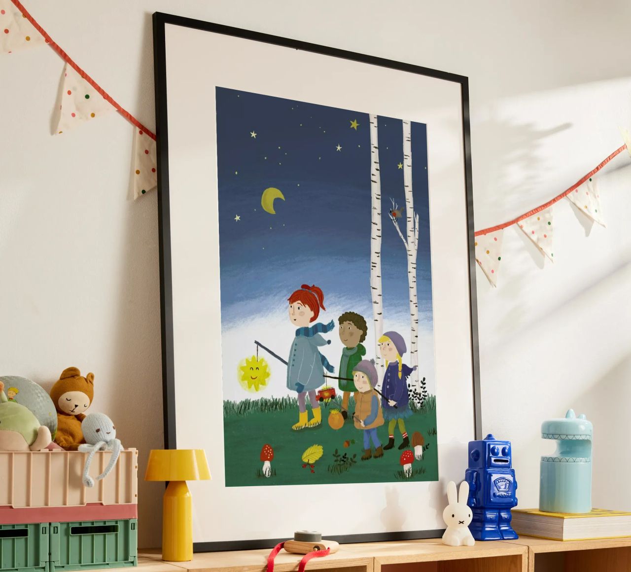 Laternenspaziergang poster de Anika Merten