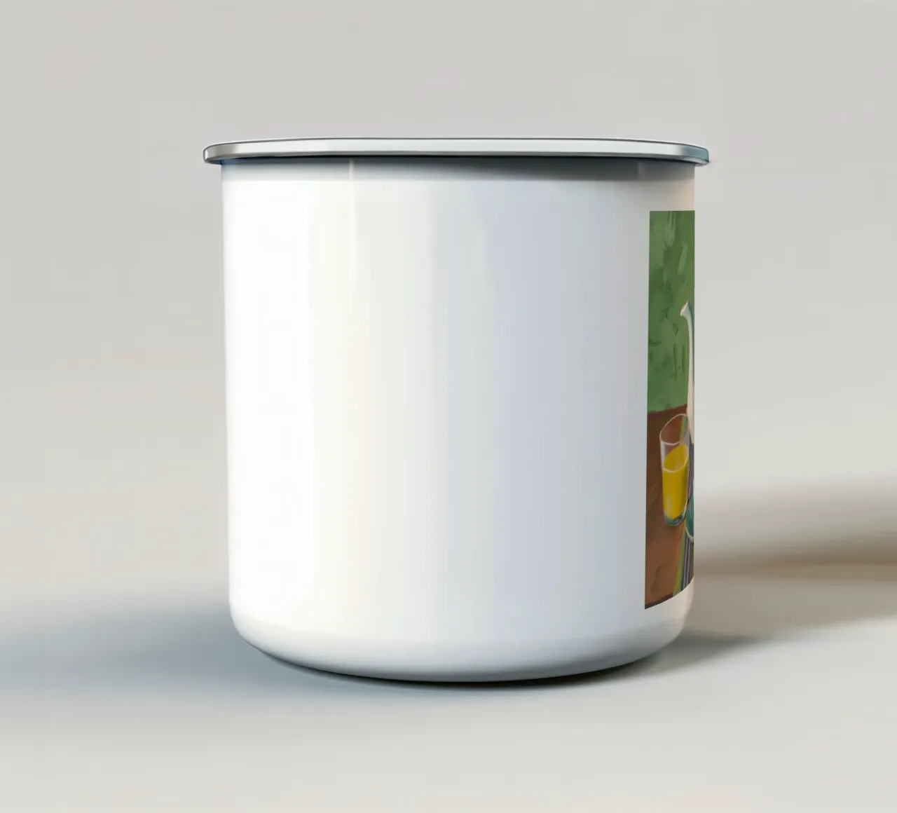 Teiera ornata Stillness tazza in smalto da Haven Fantasy