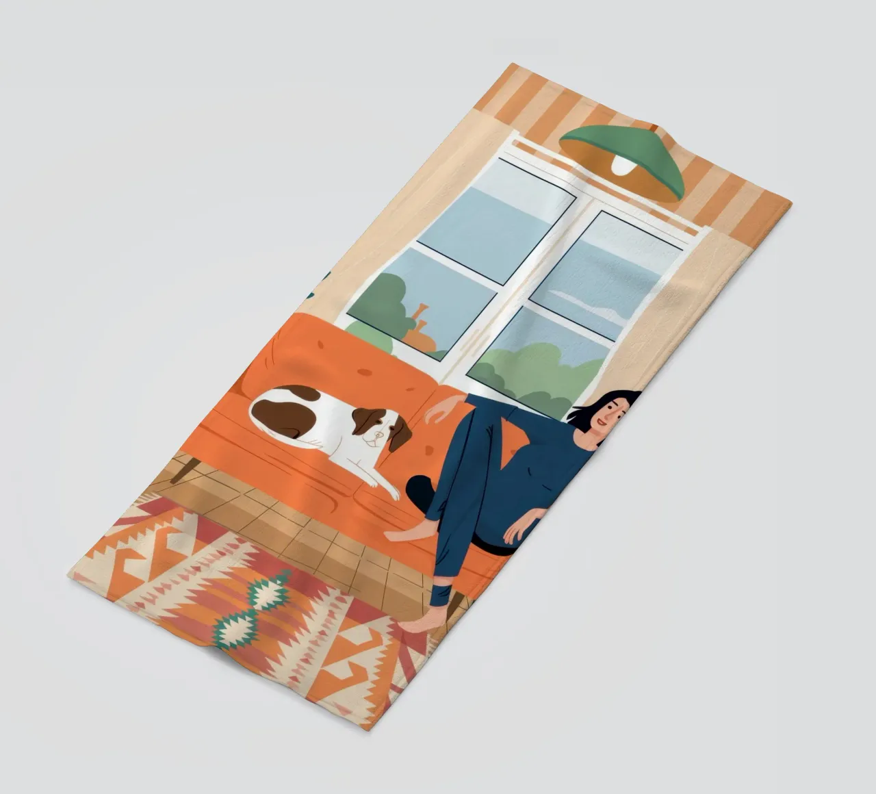 Sofa Cat Daydream telo mare da Marigold Tiga