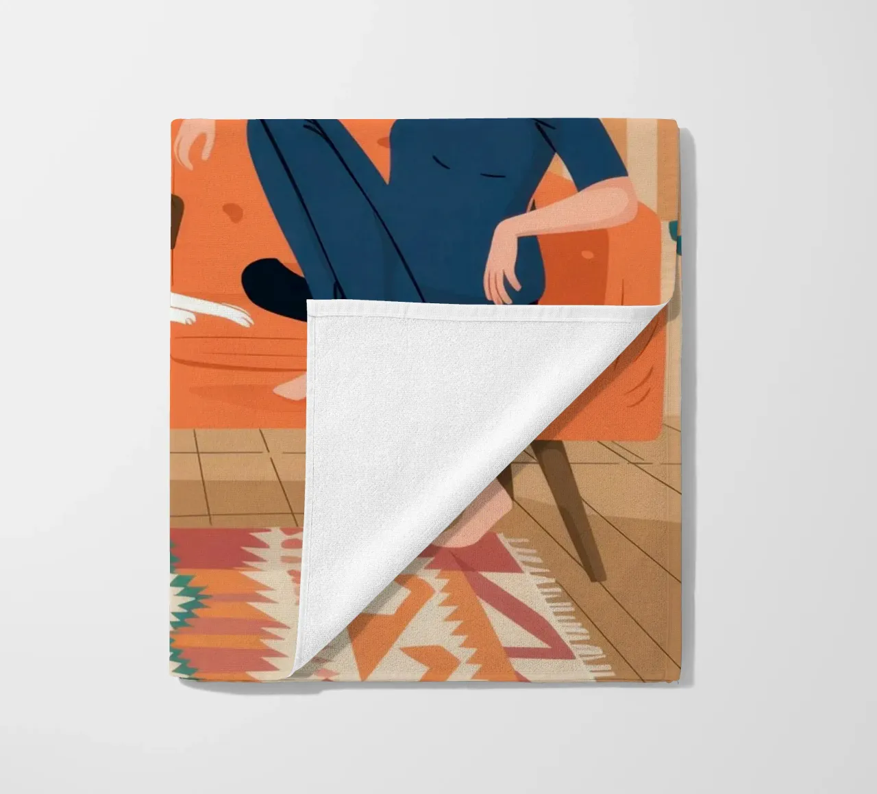 Sofa Cat Daydream telo mare da Marigold Tiga