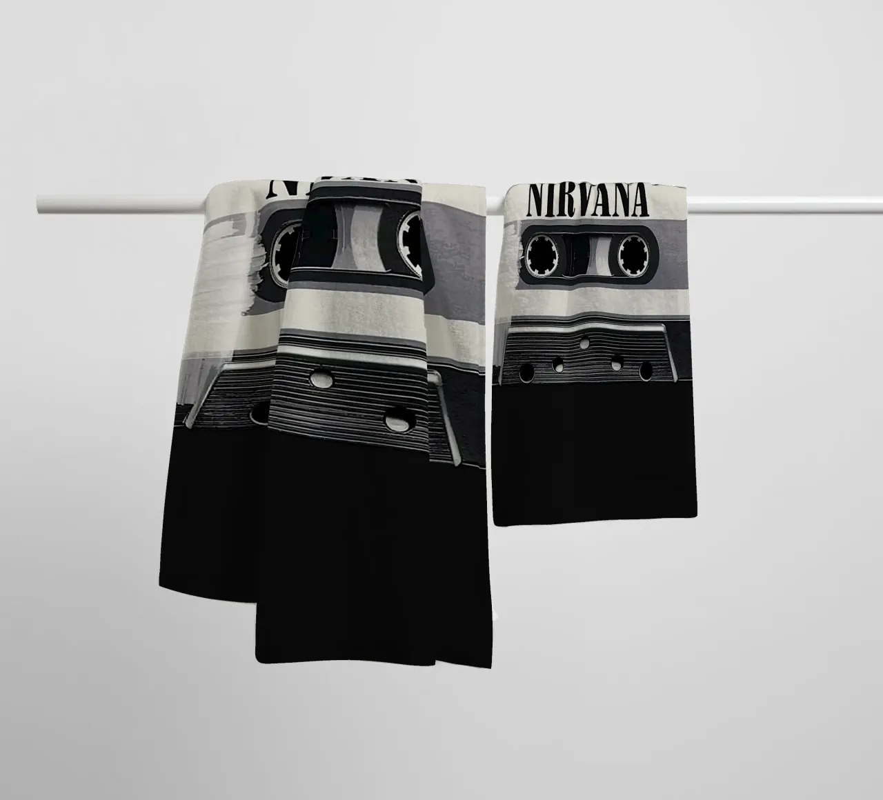 band dei nirvana asciugamano da bagno da vanhesling