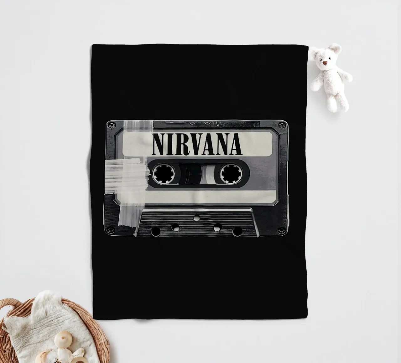 band dei nirvana coperta in pile da vanhesling