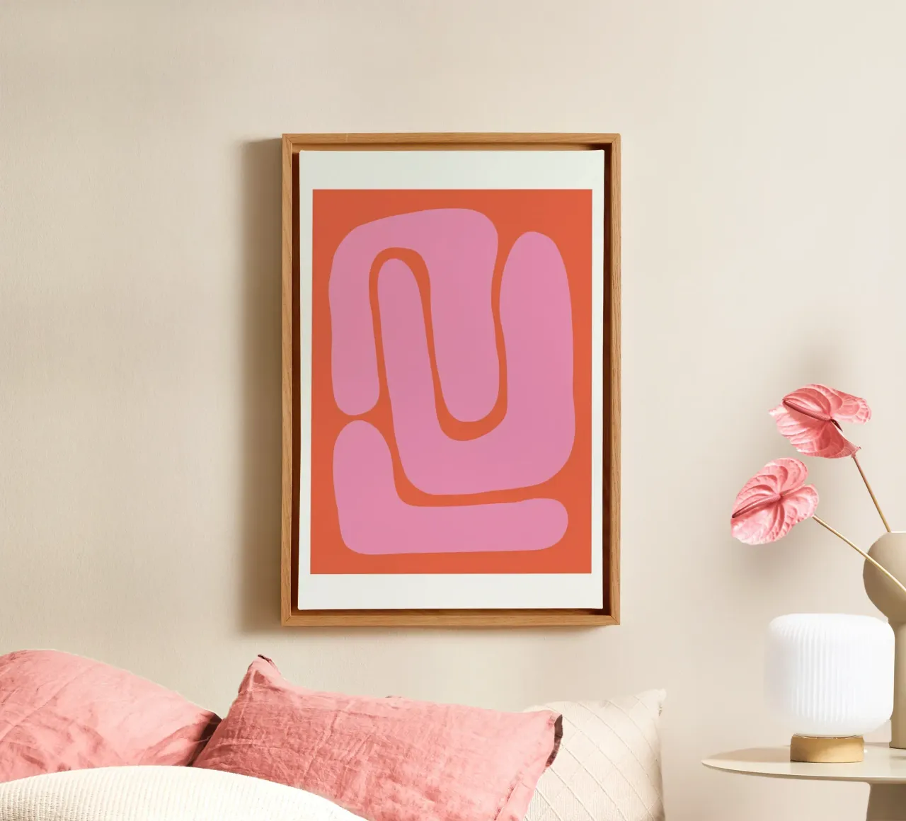 Two Colors 1 toile de Mottos by Sinan Saydik