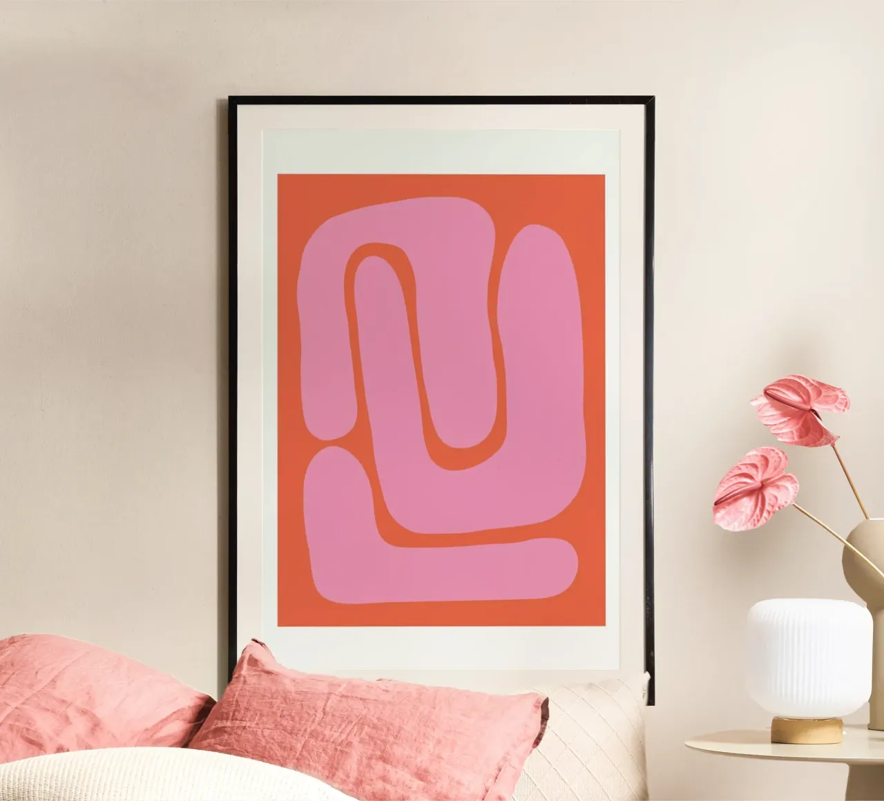 Two Colors 1 poster de Mottos by Sinan Saydik