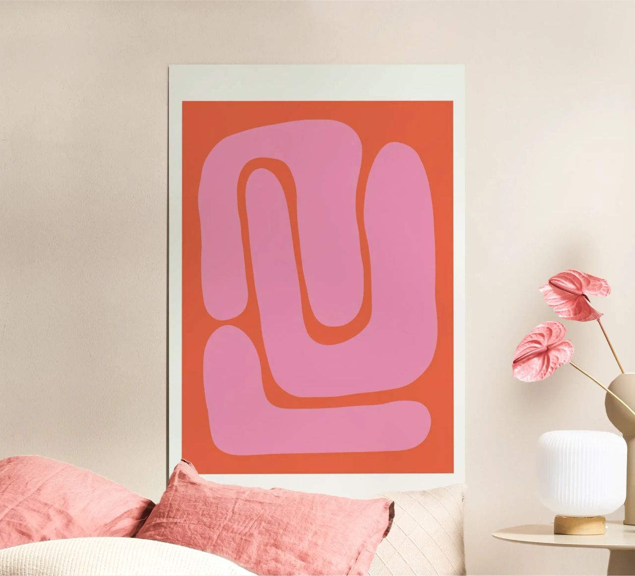 Two Colors 1 poster by Mottos by Sinan Saydik