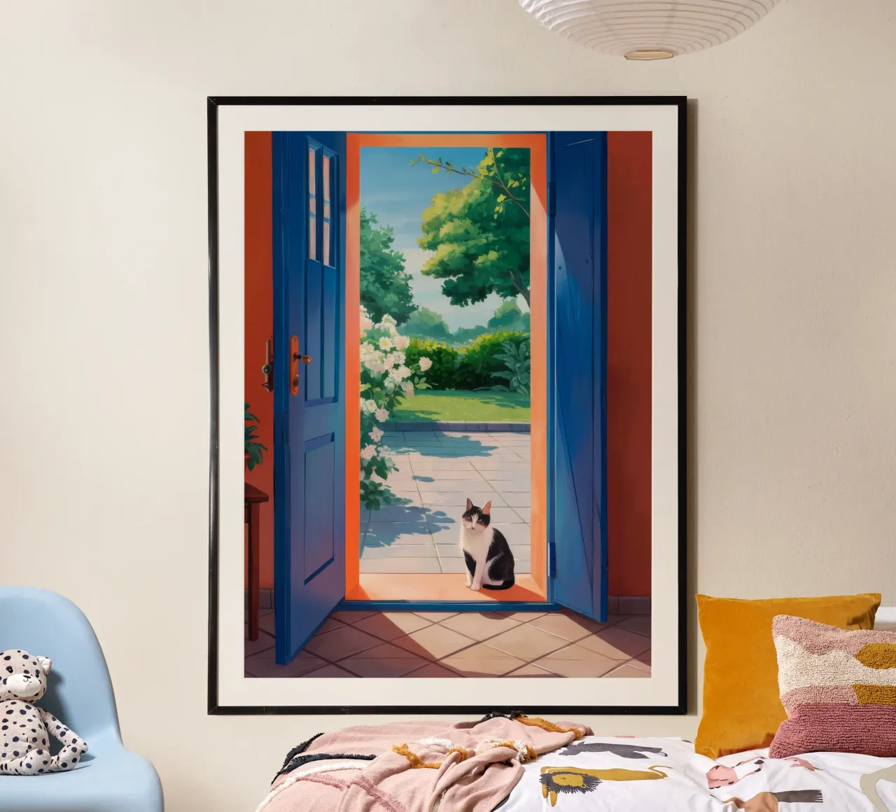 Open Door Cat hahnemühle by Haven Fantasy