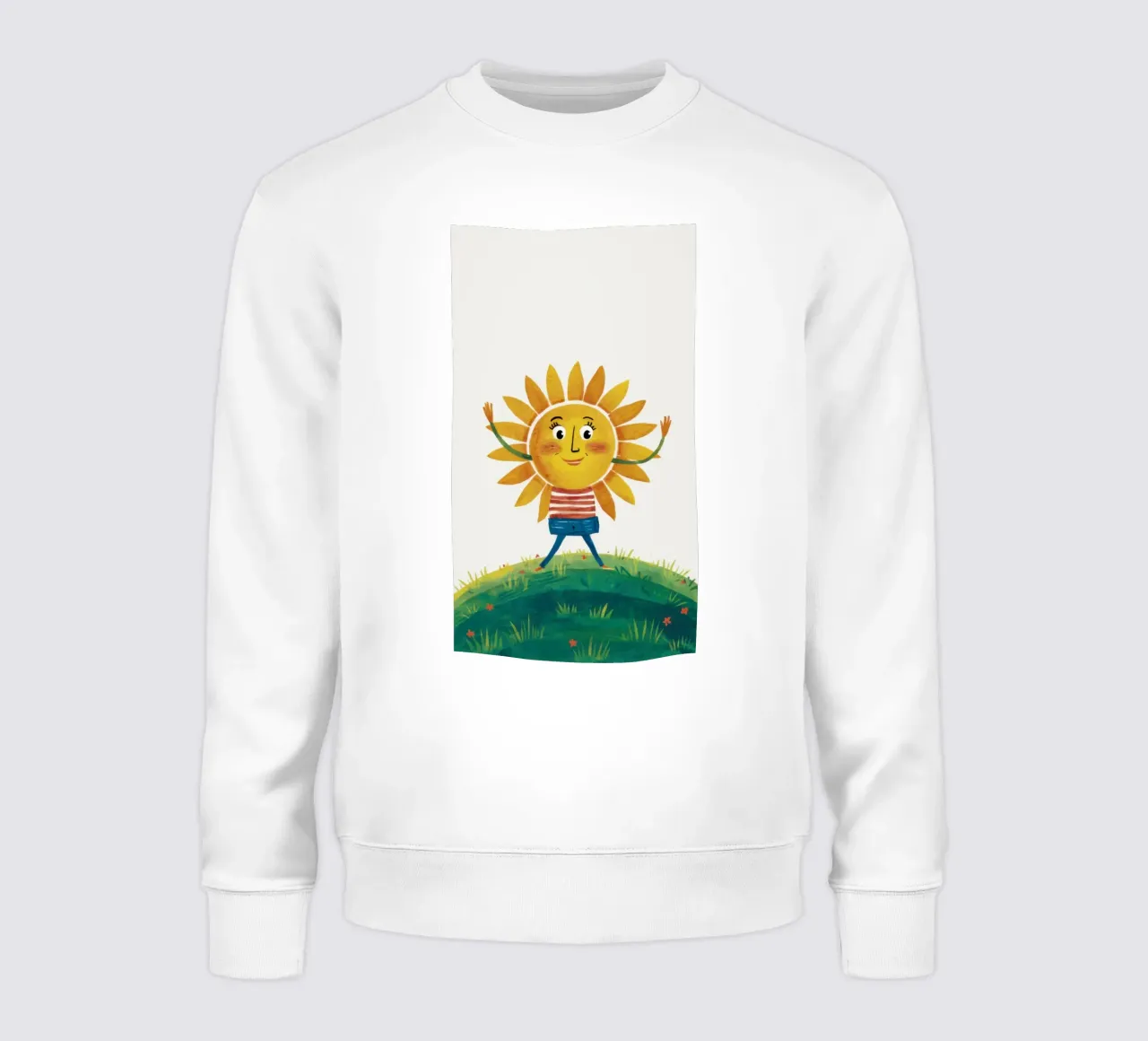 Collina del sole che sorride felpa da Pale Aura