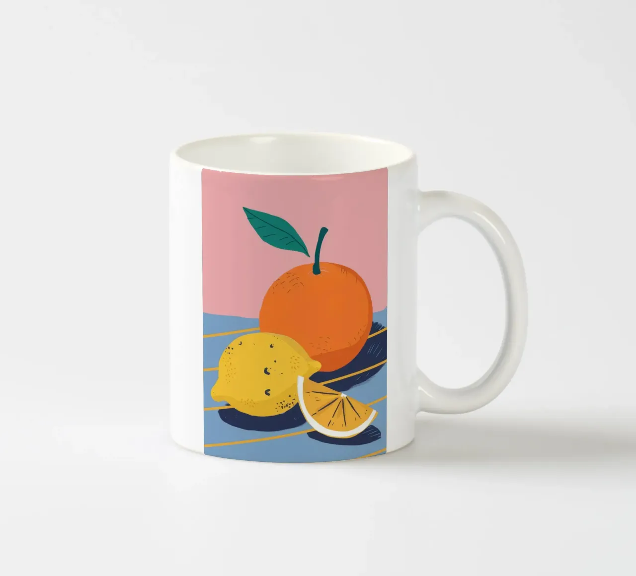 Arancia e limone light tazza in ceramica da Haven Fantasy