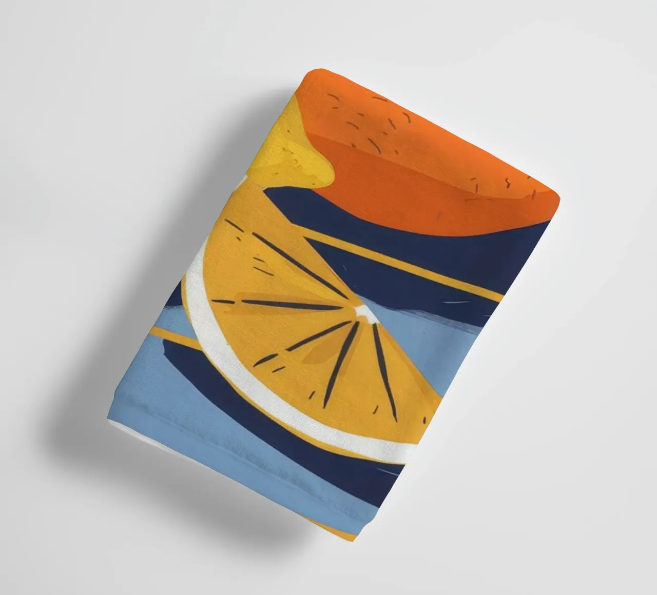 Orange und Zitrone Light Handtuch von Haven Fantasy