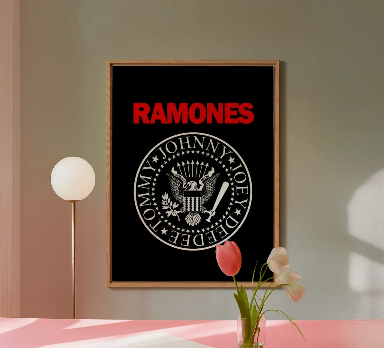 banda dei ramones alluminio dibond da vanhesling