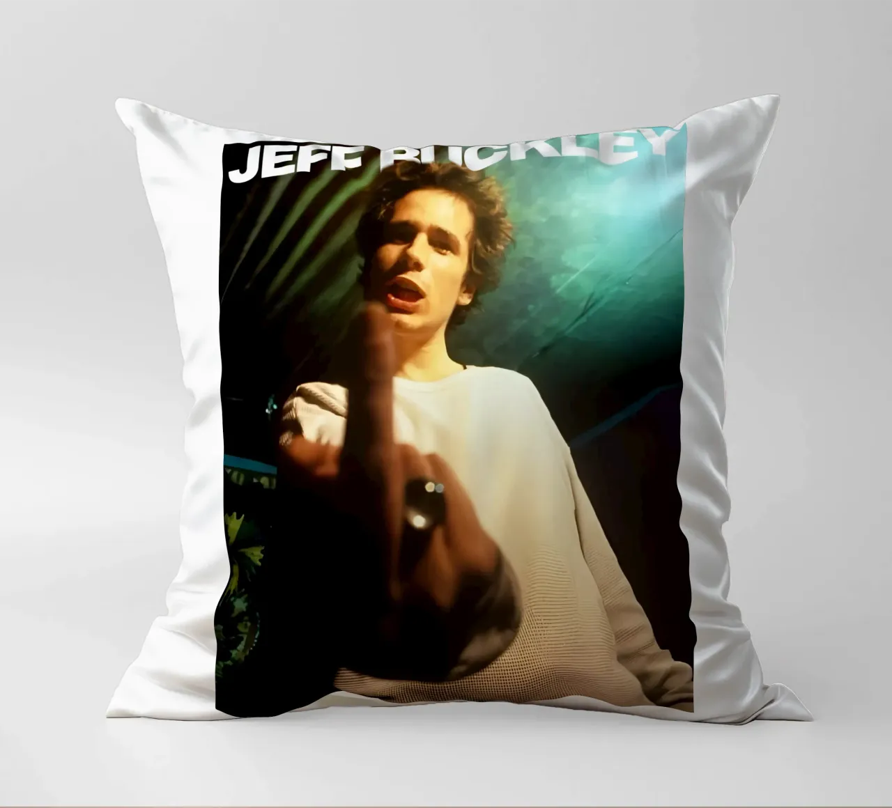 Dito medio alla Jeff Buckley cuscino da greskulargenama