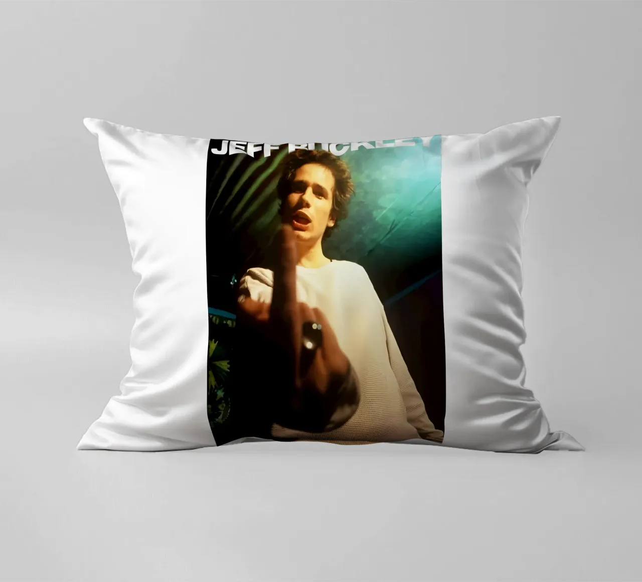 Dito medio alla Jeff Buckley cuscino da greskulargenama