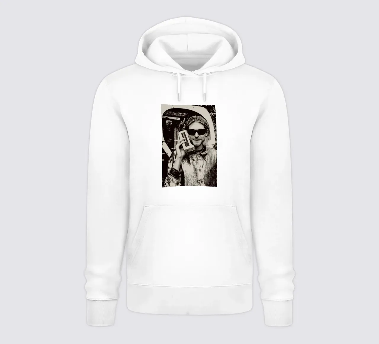 Vintage Kurt CObain Calling felpa con cappuccio da Has Fab