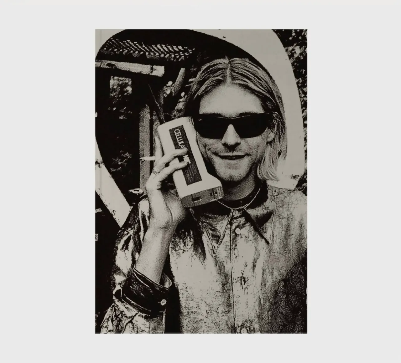Vintage Kurt CObain Calling notebook by Has Fab