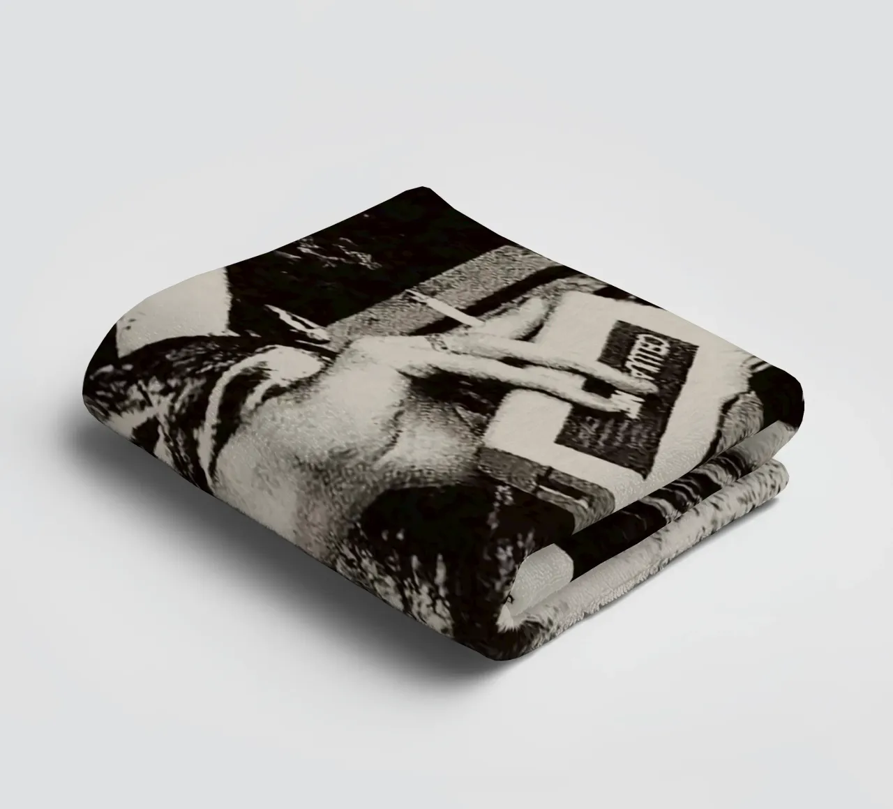 Vintage Kurt CObain Calling asciugamano da bagno da Has Fab