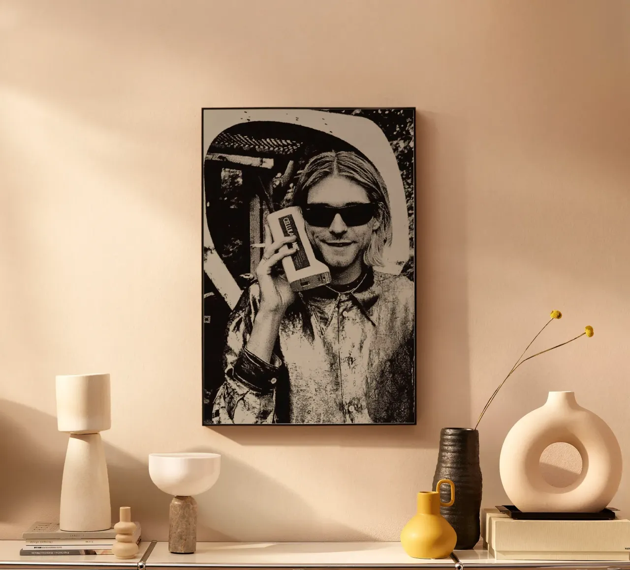 Vintage Kurt CObain Calling plexiglass da Has Fab
