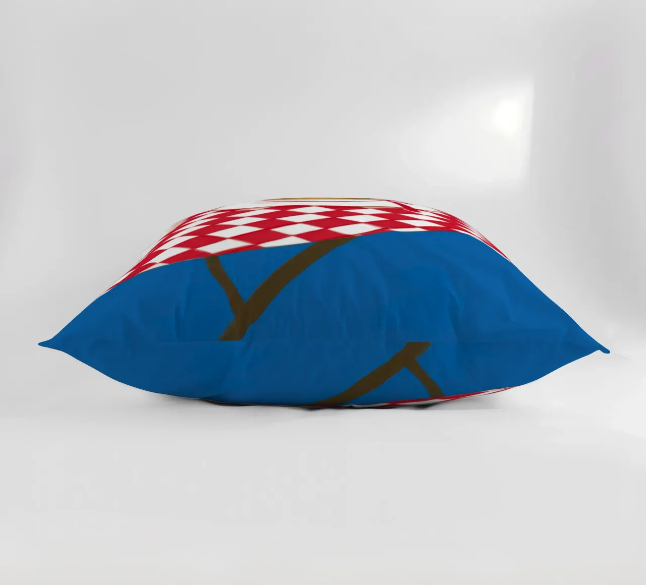 Caffè a scacchi Stillness cuscino da Pale Aura