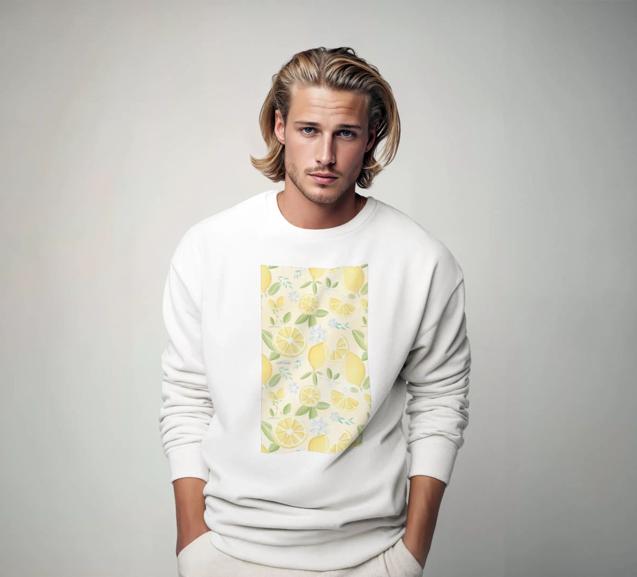 Zitrone Sweatshirt von kurumacity