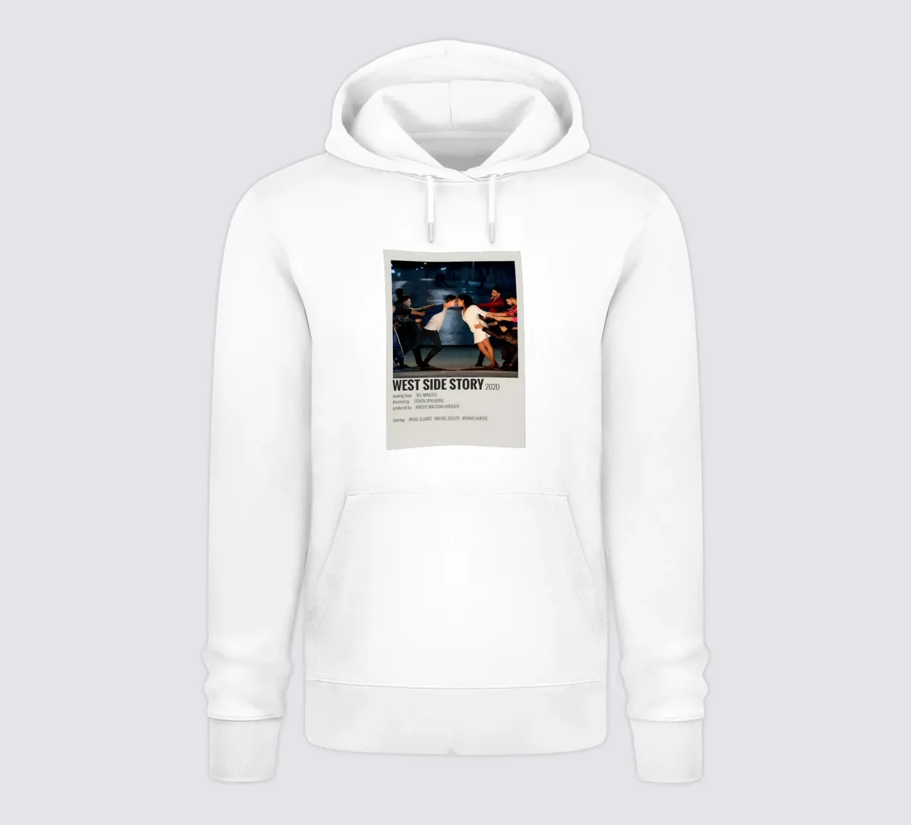WEST SIDE STORY 2020 felpa con cappuccio da MVFminimalist