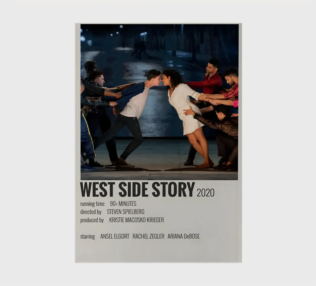 WEST SIDE STORY 2020 notebook by MVFminimalist