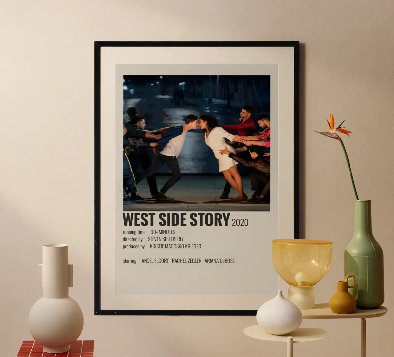 WEST SIDE STORY 2020 poster da MVFminimalist