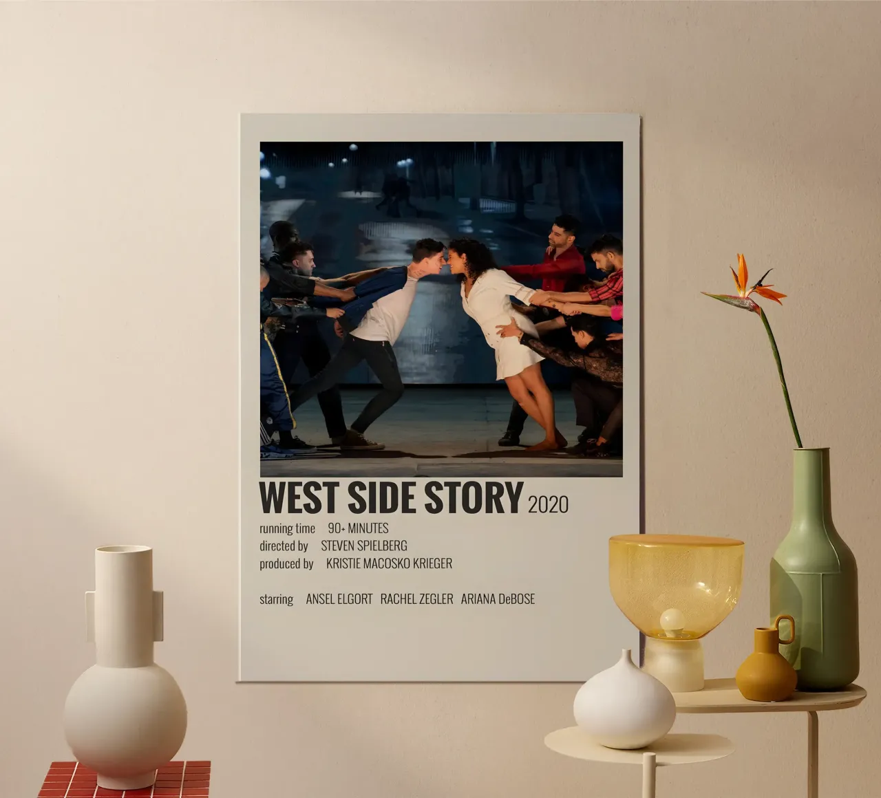 WEST SIDE STORY 2020 poster da MVFminimalist