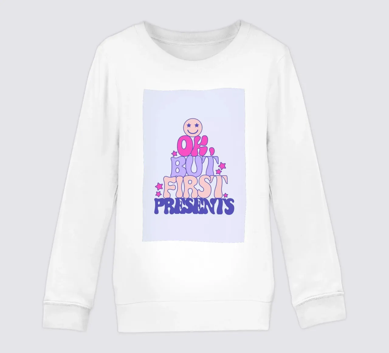 Ok But First Presents 1 felpa bambino da cafelab