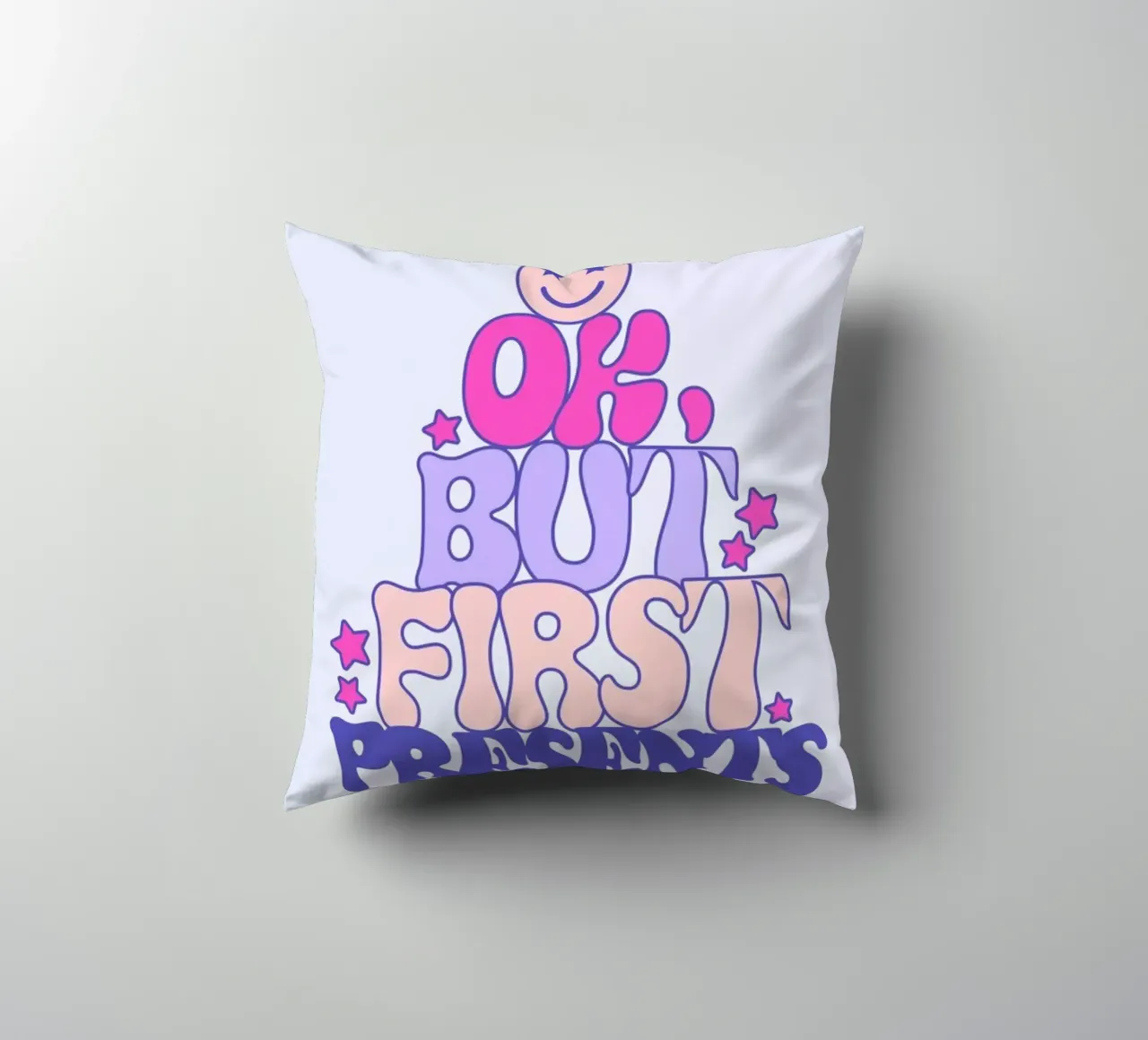 Ok But First Presents 1 cuscino da cafelab