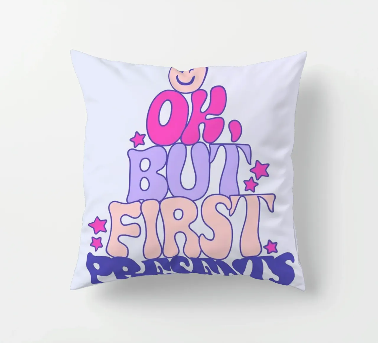 Ok But First Presents 1 cuscino da cafelab