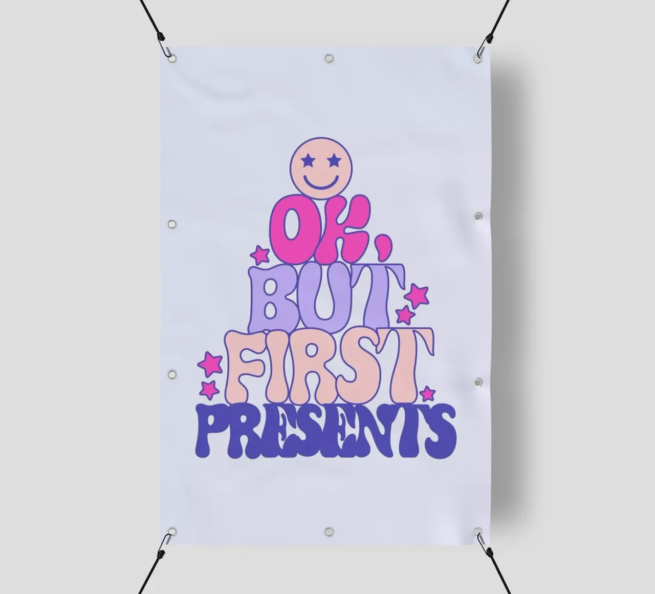 Ok But First Presents 1 telo in pvc da cafelab