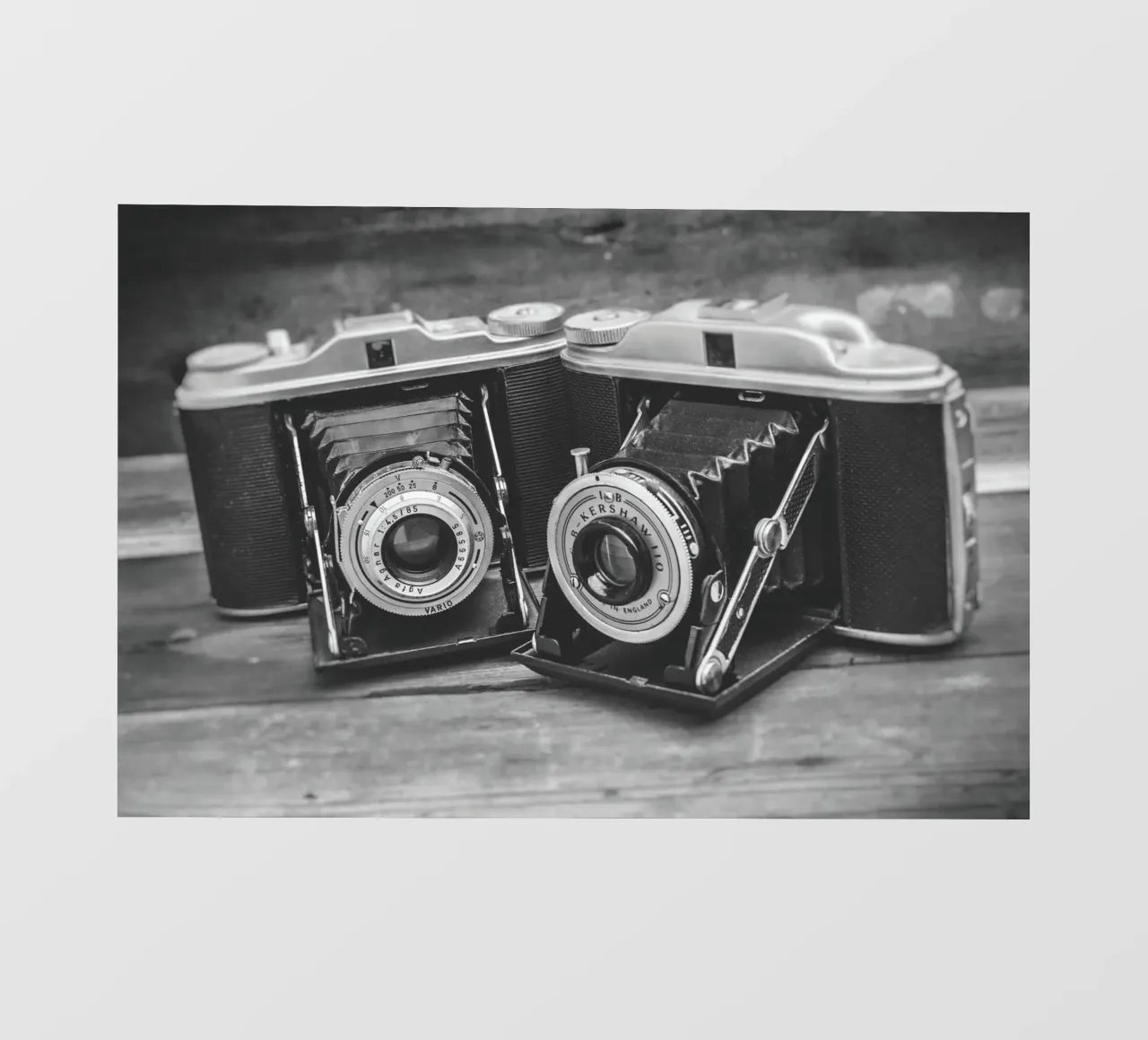 Two folding cameras telo in pvc da Dave Hare Photography