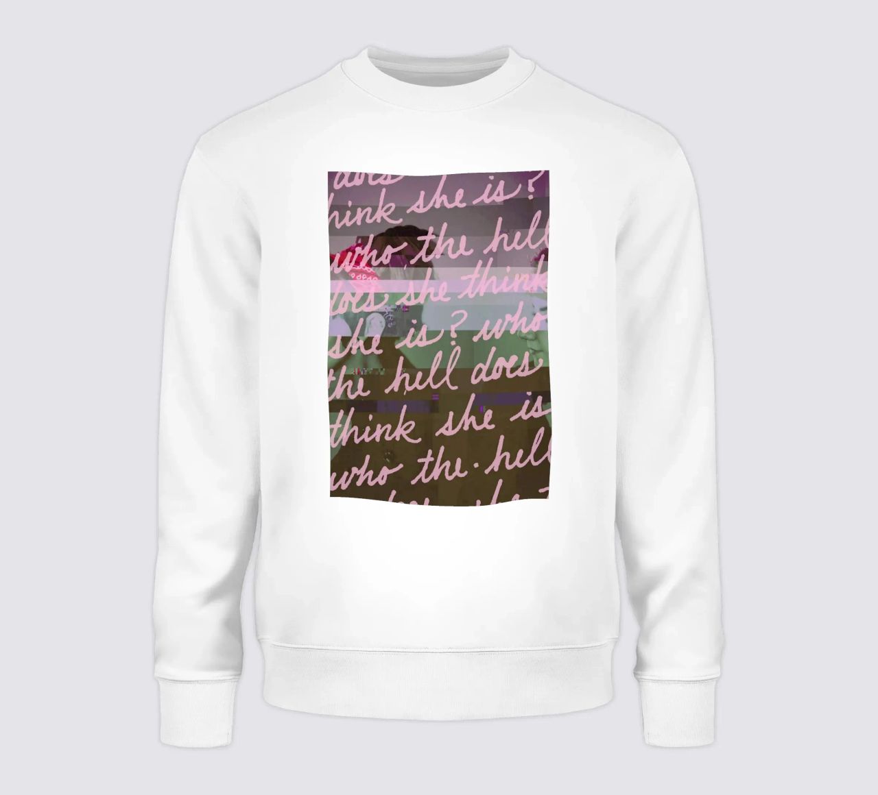 Glitch - Who the Hell felpa da Ash Nico