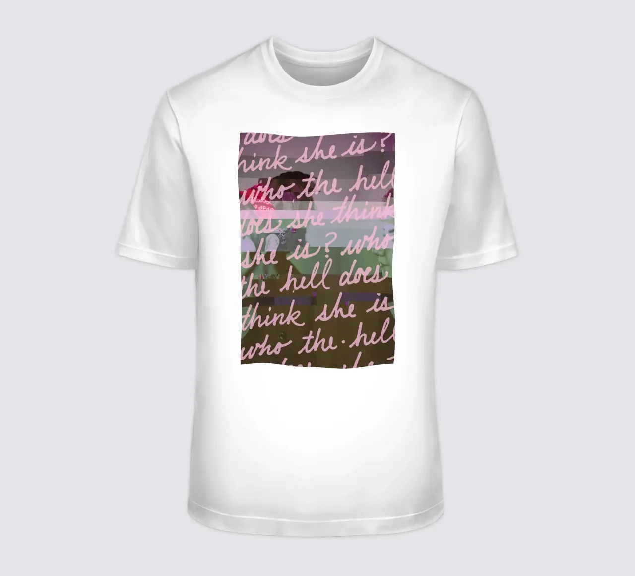 Glitch - Who the Hell t-shirt da Ash Nico
