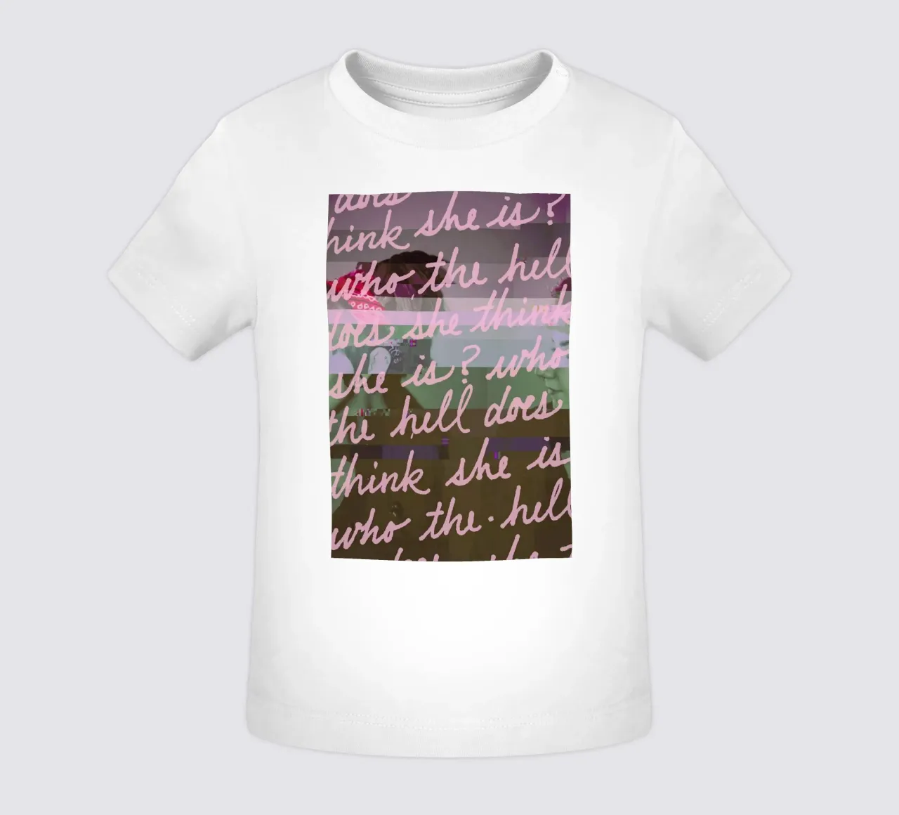 Glitch - Who the Hell maglietta neonato da Ash Nico