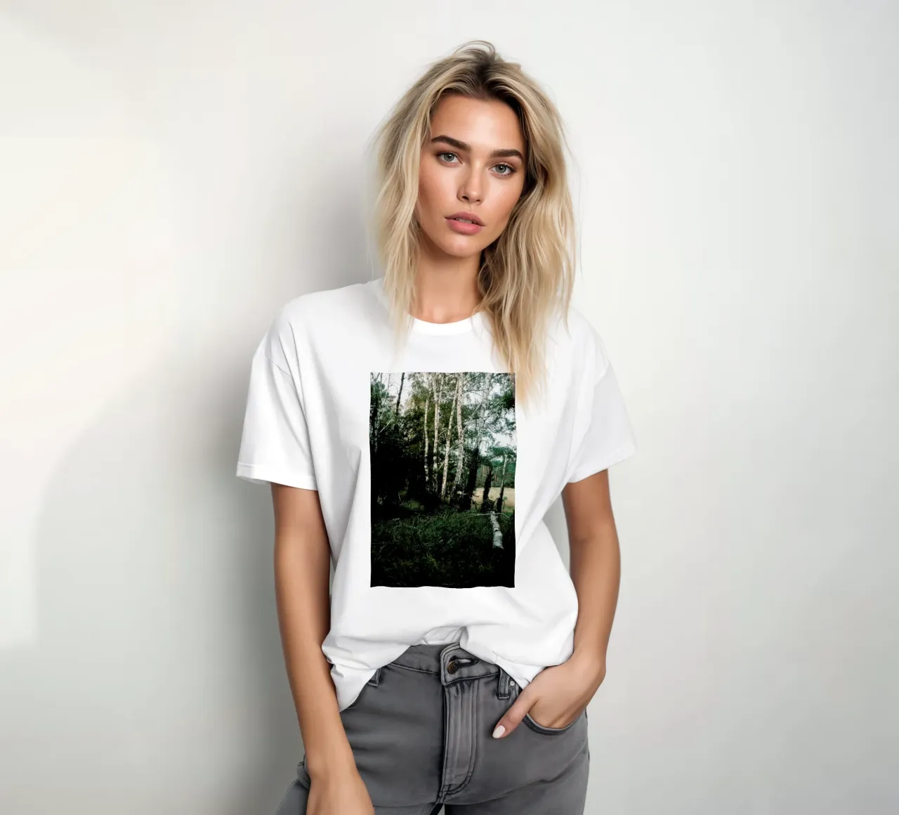Forest Scene t-shirt da Sebastian Hilgetag