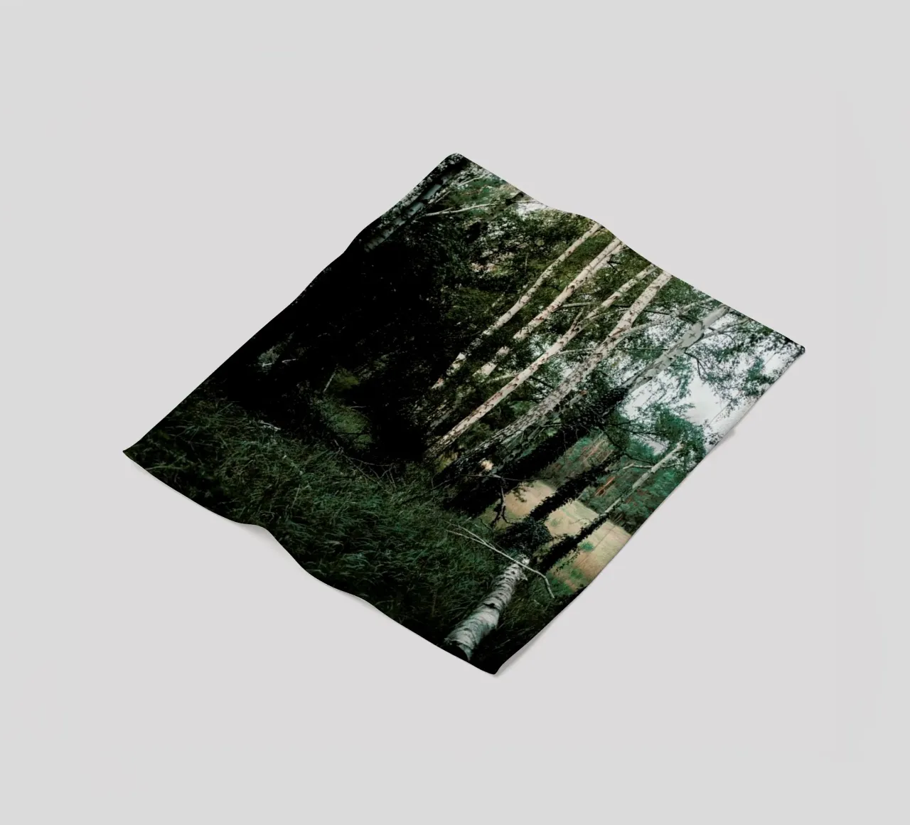 Forest Scene coperta in pile da Sebastian Hilgetag