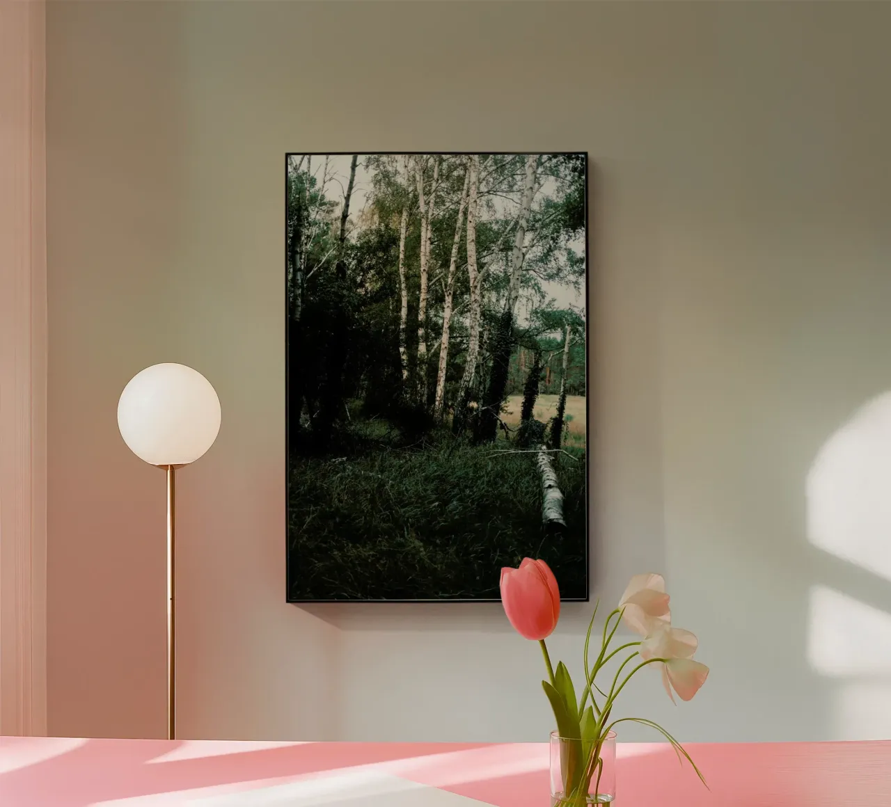 Forest Scene plexiglass da Sebastian Hilgetag