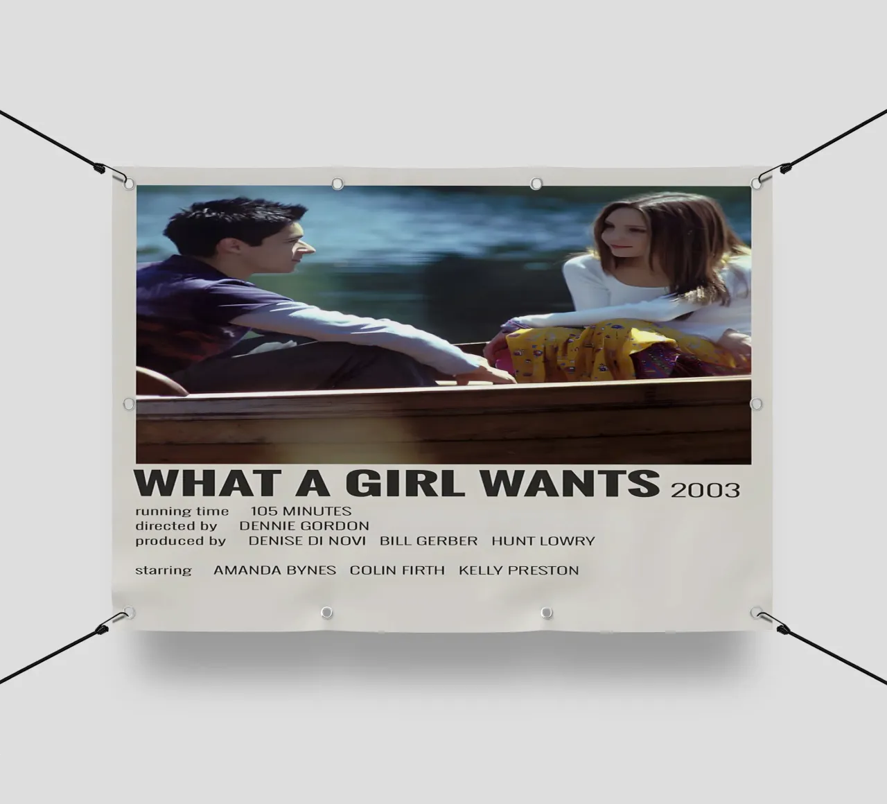 WHAT A GIRL WANTS 2003 telo in pvc da MVFminimalist