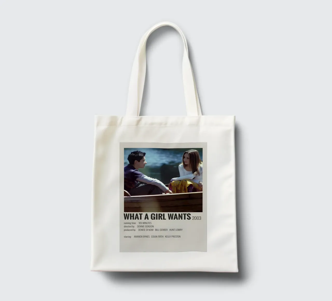 WHAT A GIRL WANTS 2003 tote bag by MVFminimalist