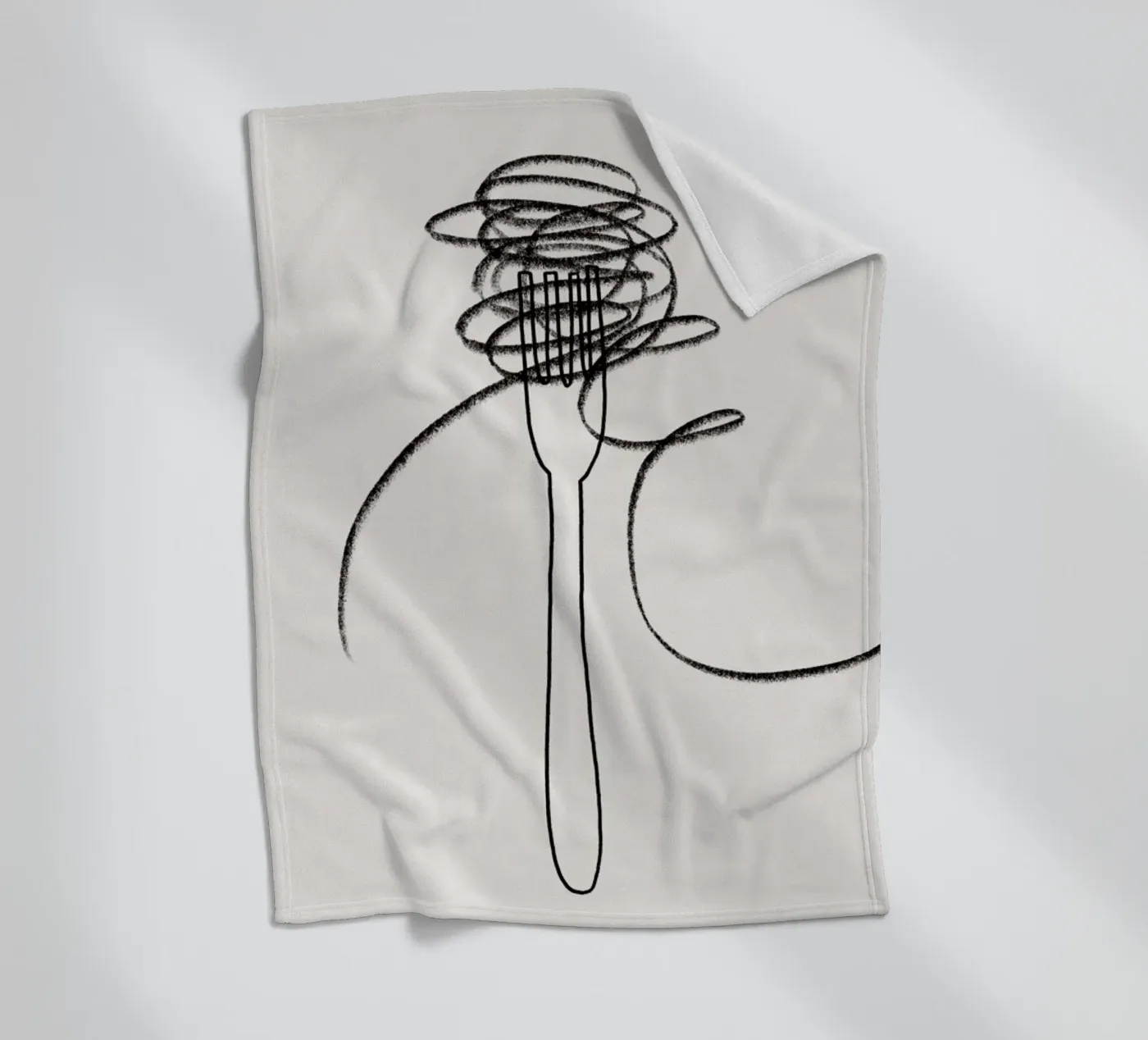 Pasta Fleecedecke von Pure