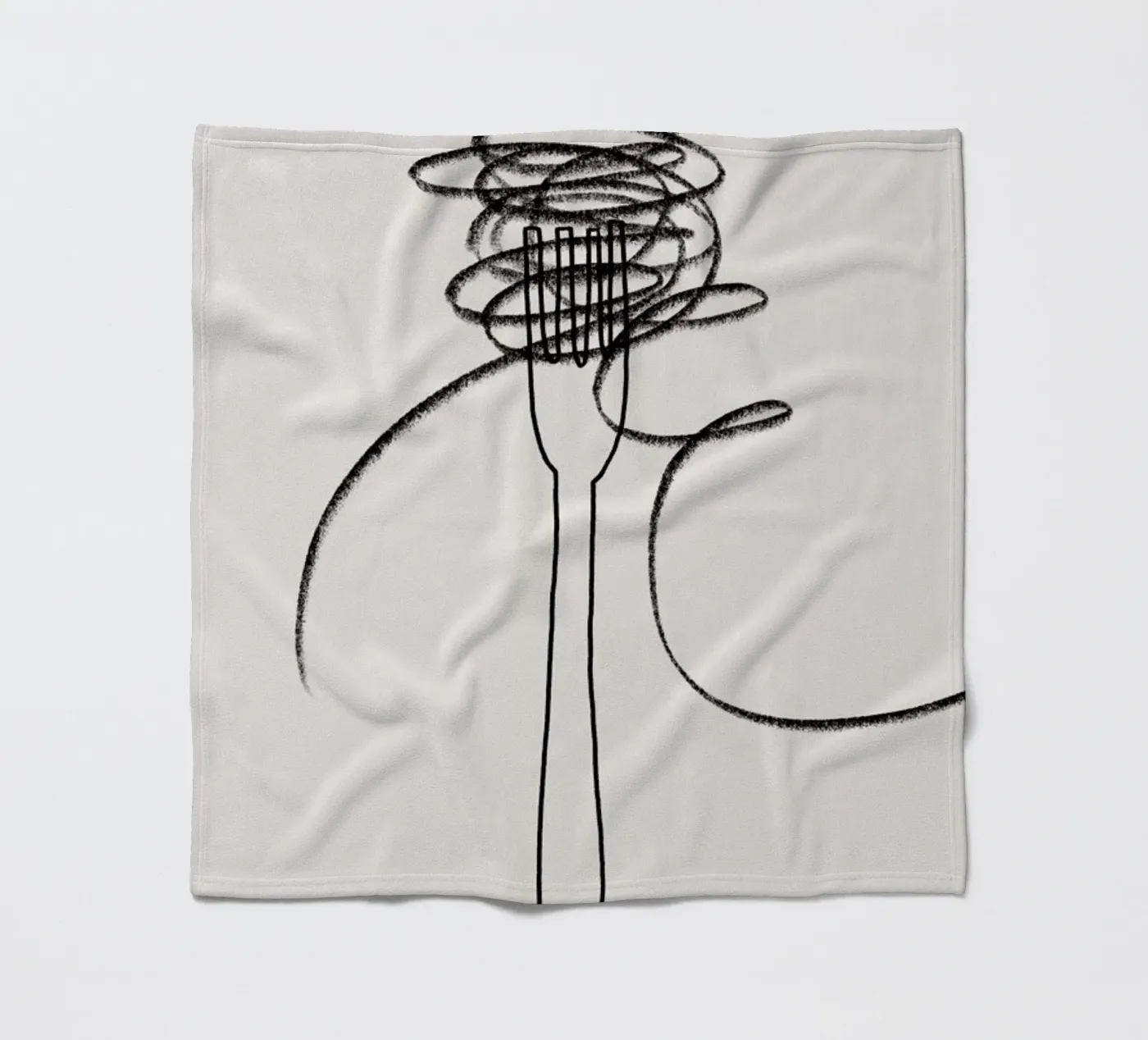 Pasta Fleecedecke von Pure