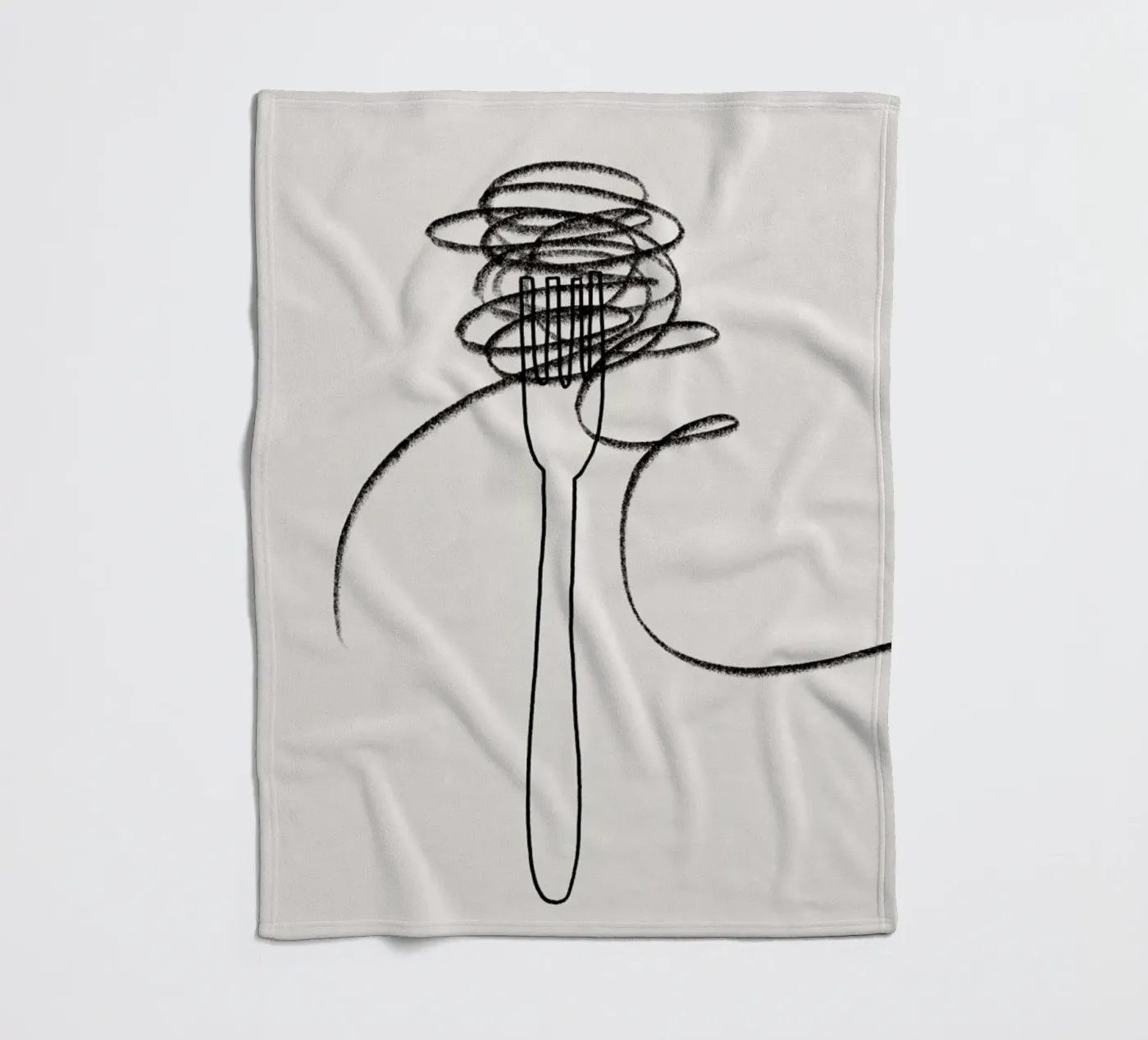Pasta Fleecedecke von Pure