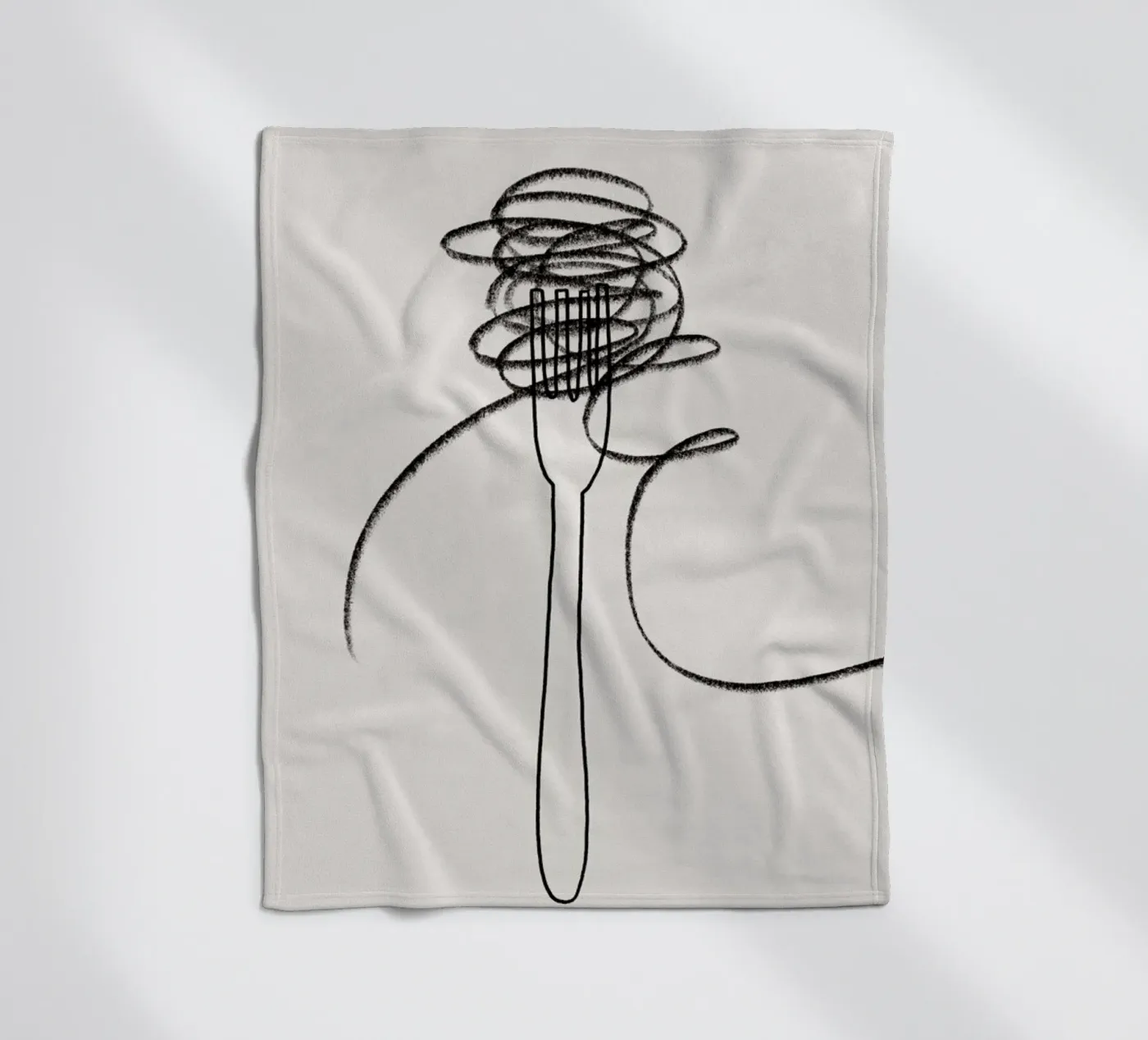 Pasta Fleecedecke von Pure