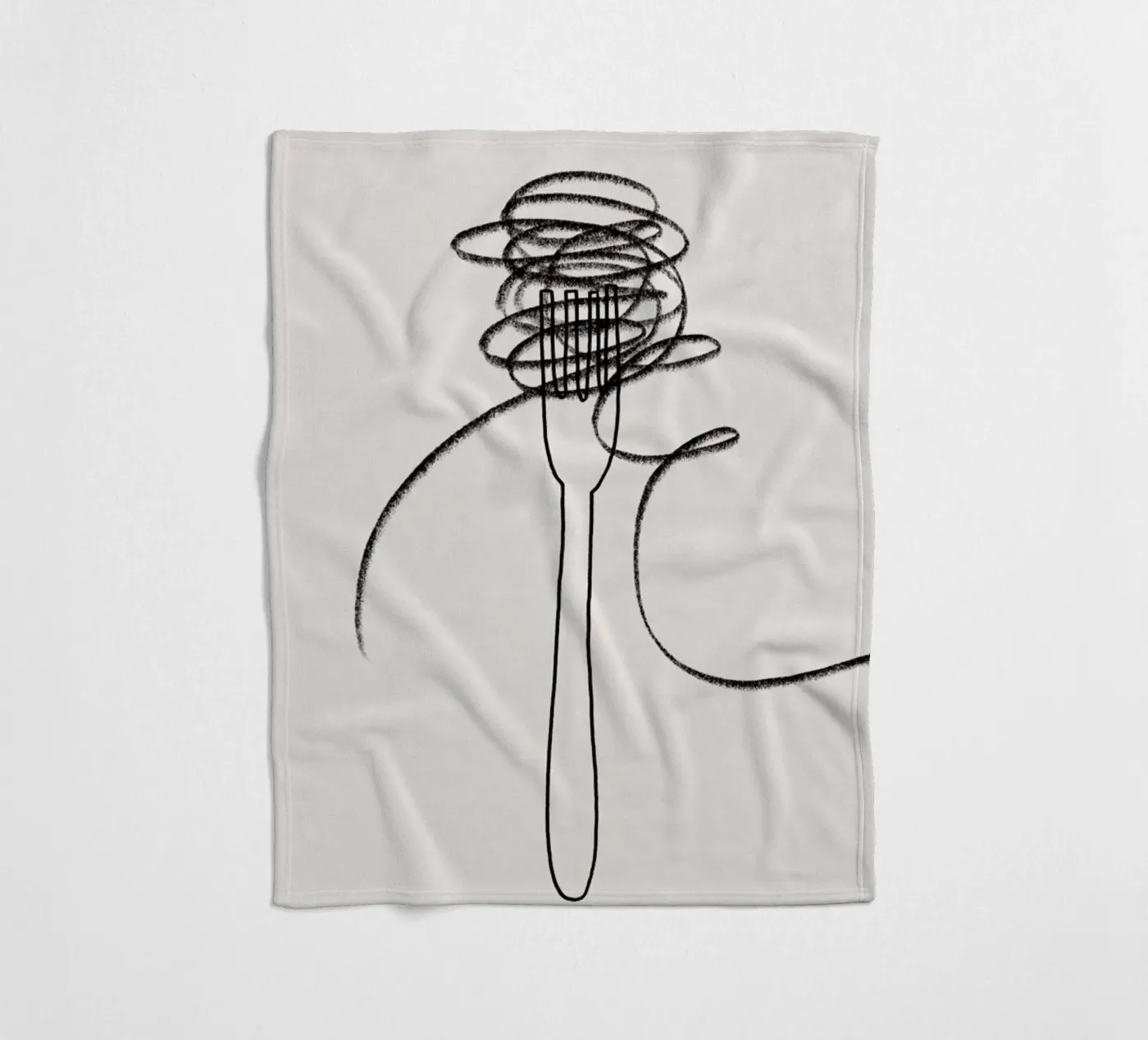 Pasta Fleecedecke von Pure