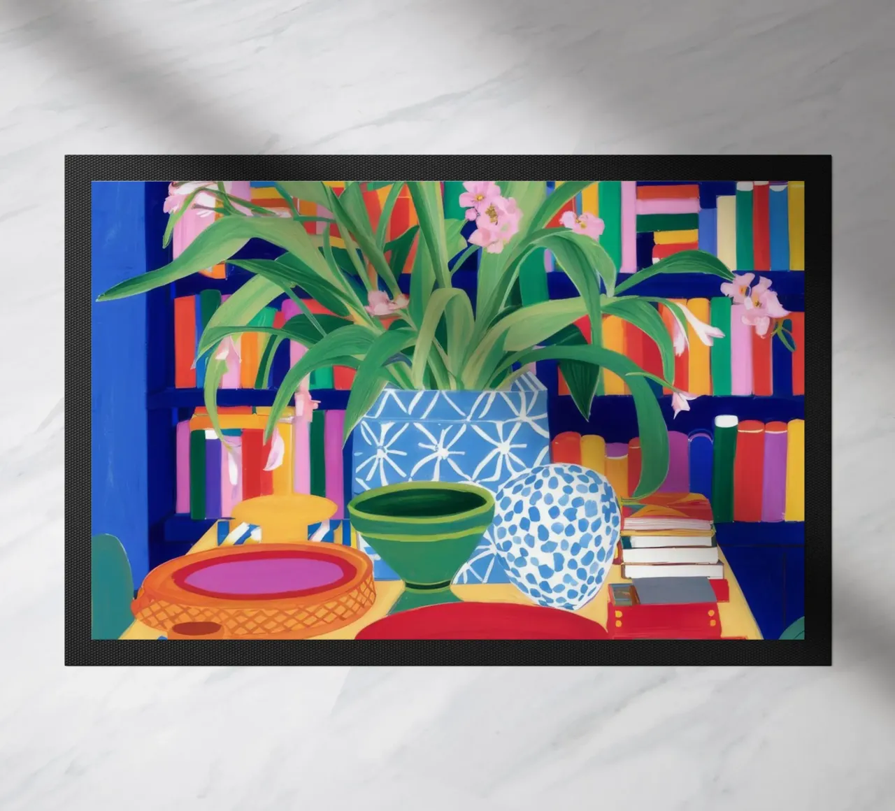 Library Table Abundance doormat by Haven Fantasy