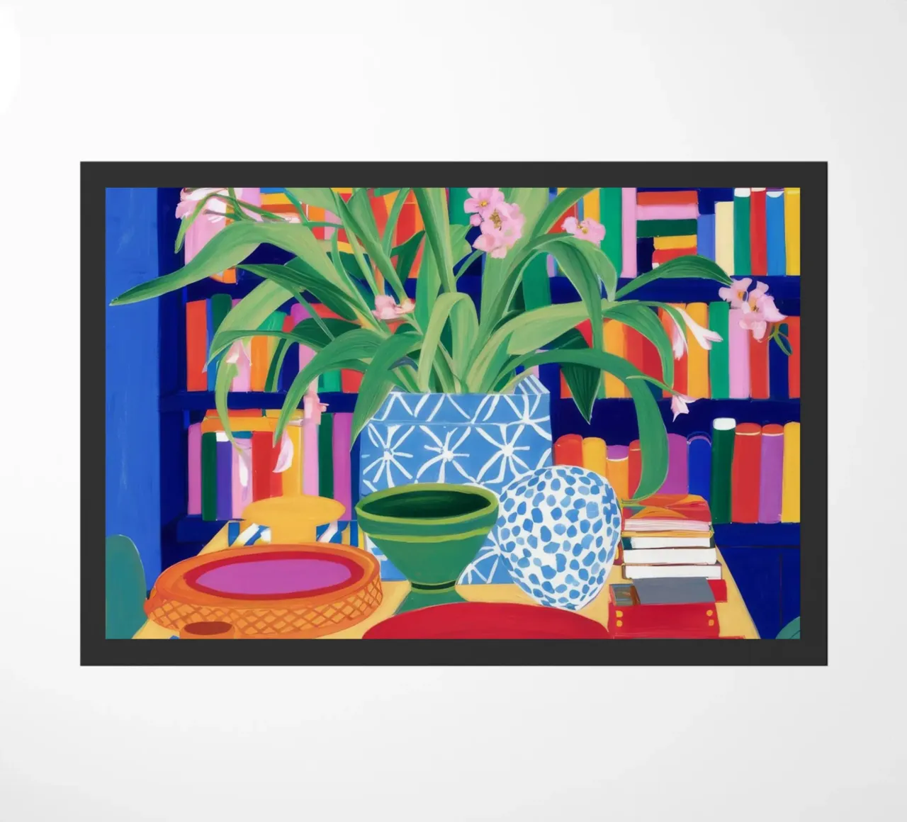 Library Table Abundance doormat by Haven Fantasy