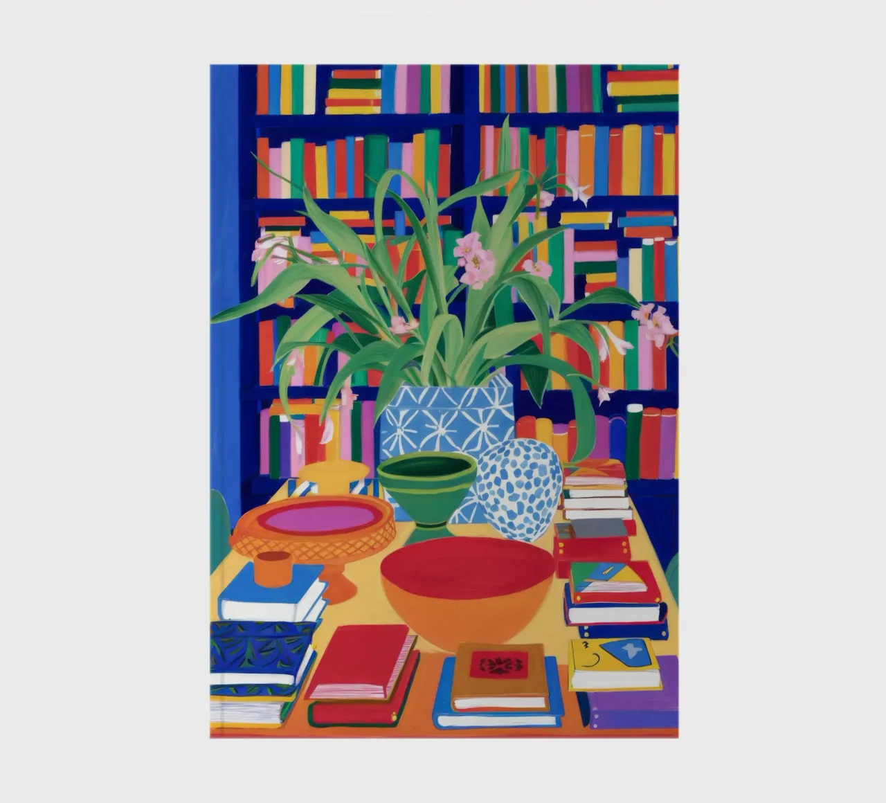 Library Table Abundance notebook by Haven Fantasy