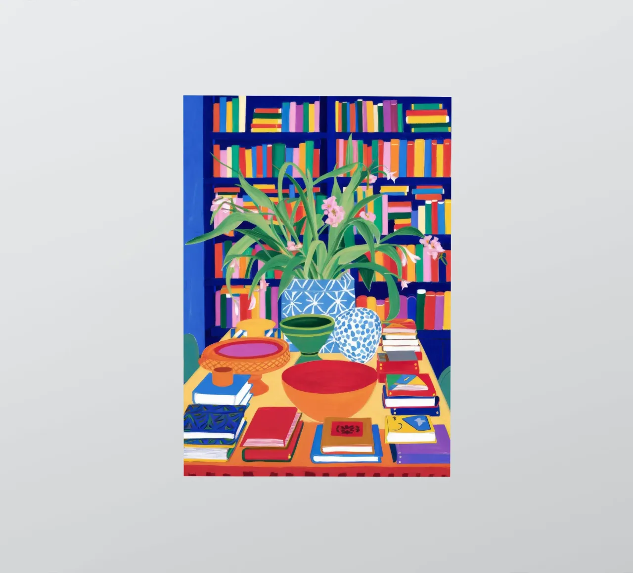 Library Table Abundance sticker by Haven Fantasy